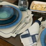 Leren placemats